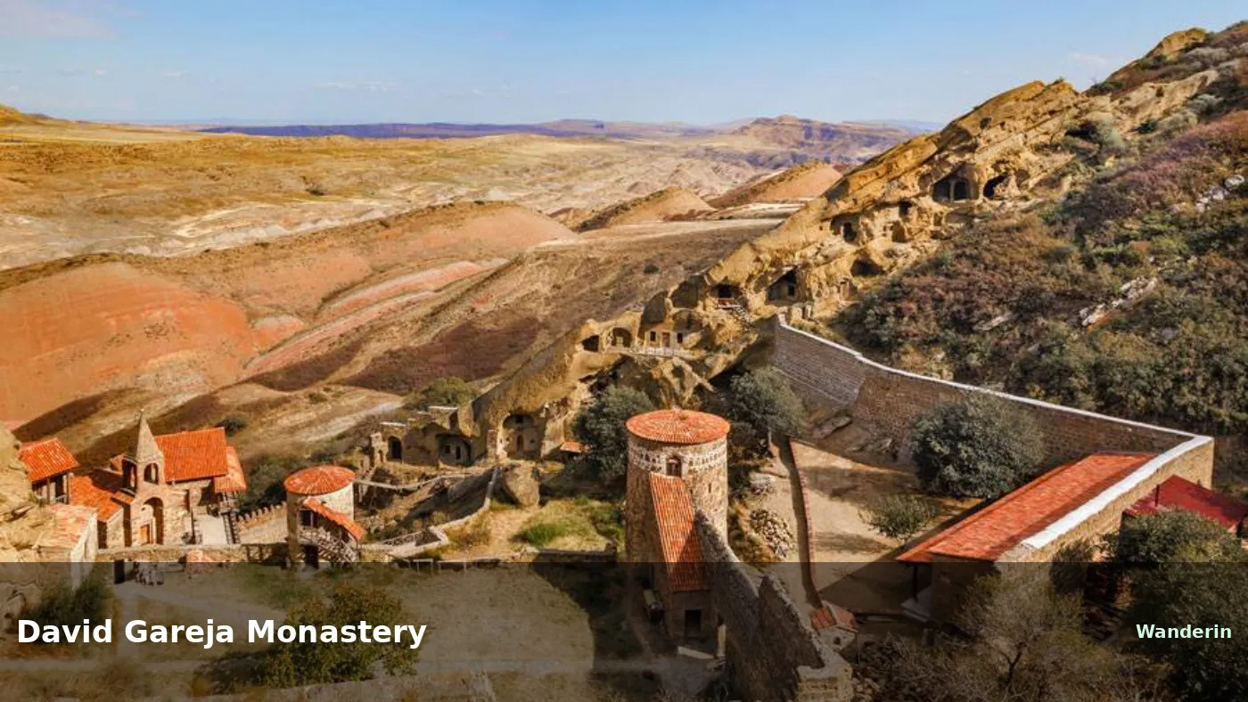 Махунцетский водопад to Монастырь Давид Гареджи