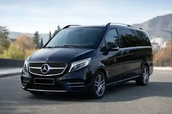 Mercedes-Benz V-Class 2018 on Batumi to Kintsvisi Monastery Mercedes-Benz V-Class 2018 on Batumi to Kintsvisi Monastery